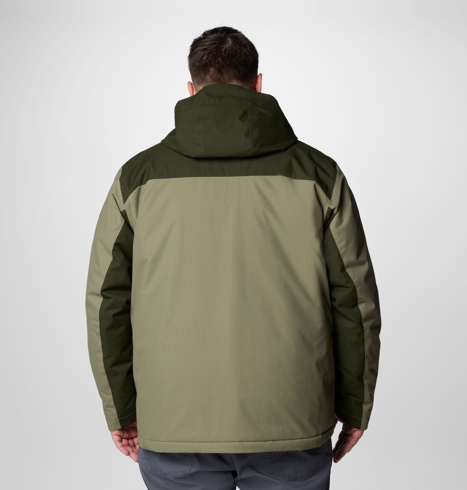 Columbia Men's Tipton Peak™ III Insulated Jacket - Big - Stone Green, Greenscape