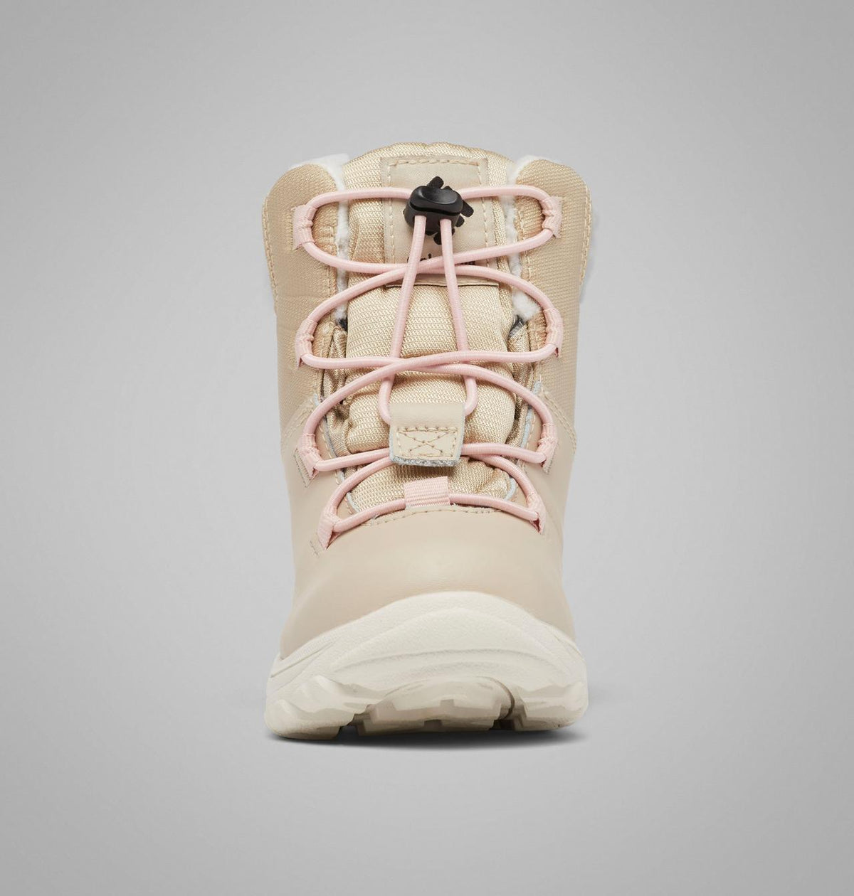 Columbia Big Kids' Moritza Boot  - Ancient Fossil, Dusty Pink