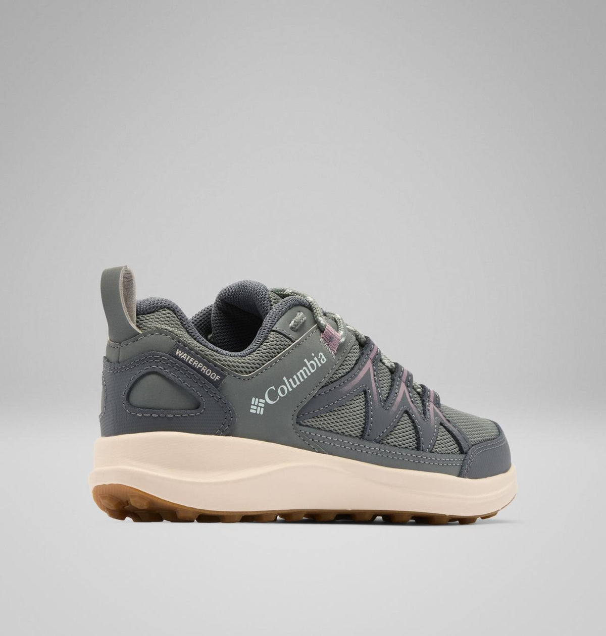 Columbia Big Kids' Peakfreak Rush Waterproof Shoe  - Sedona Sage, Sparrow