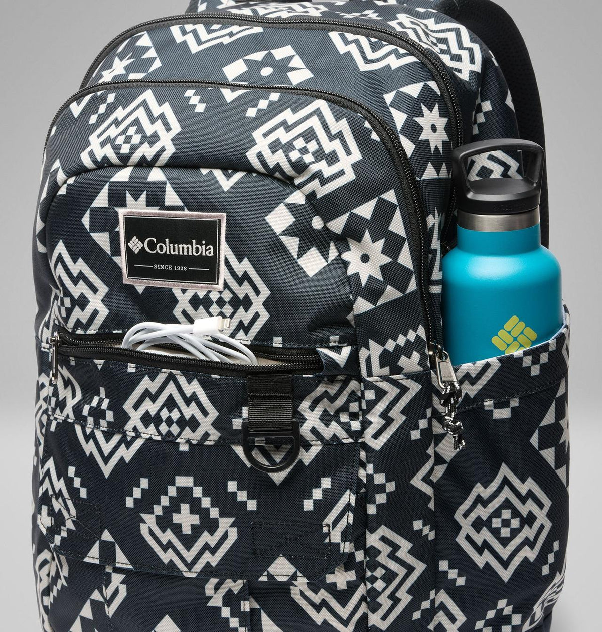 Columbia Buxton 26L Backpack  -  Black Checked Out