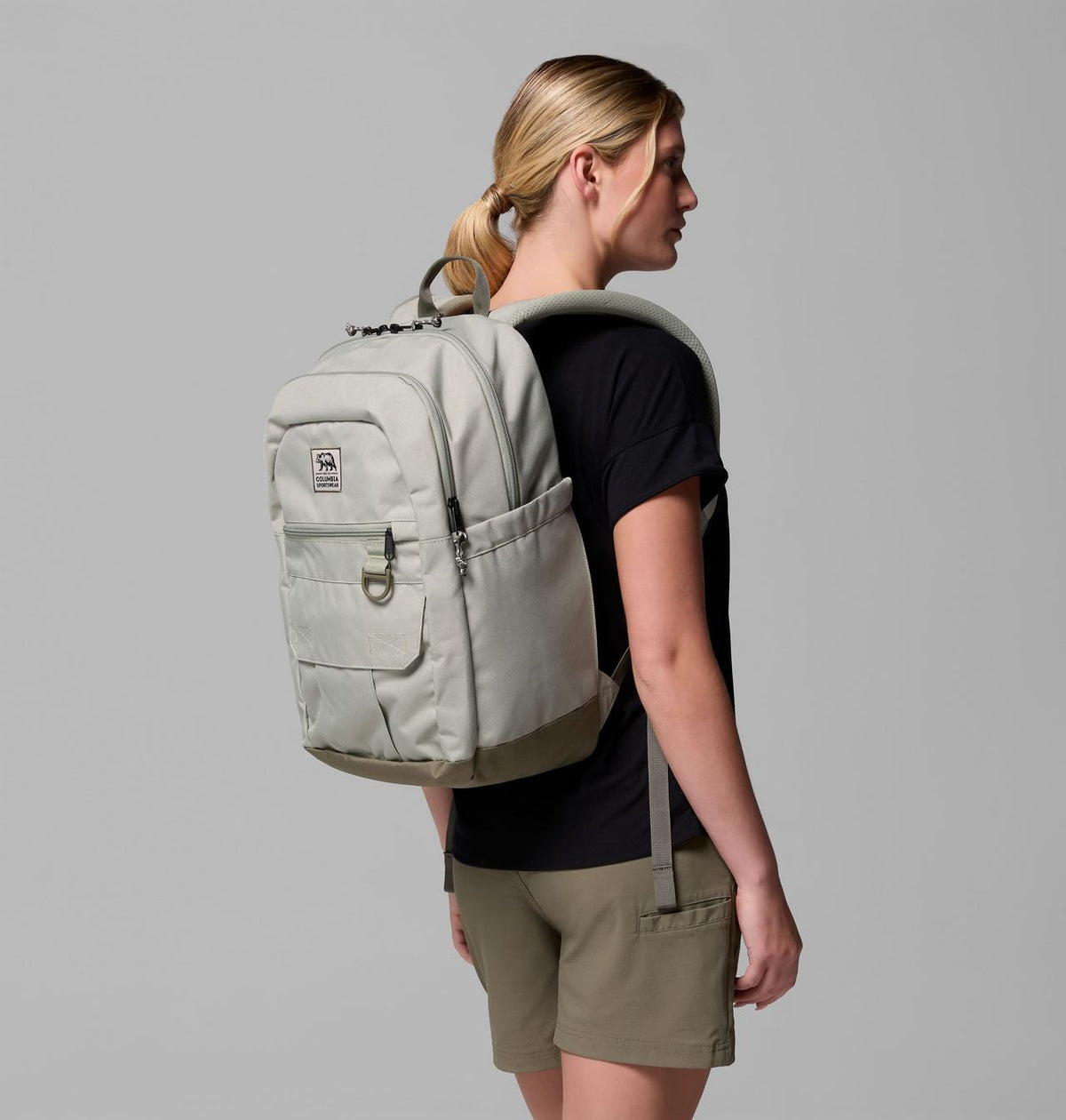 Columbia Buxton 26L Backpack  -  Safari, Stone Green