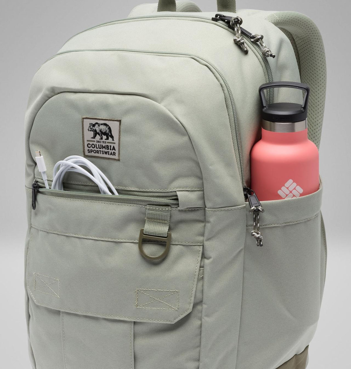Columbia Buxton 26L Backpack  -  Safari, Stone Green