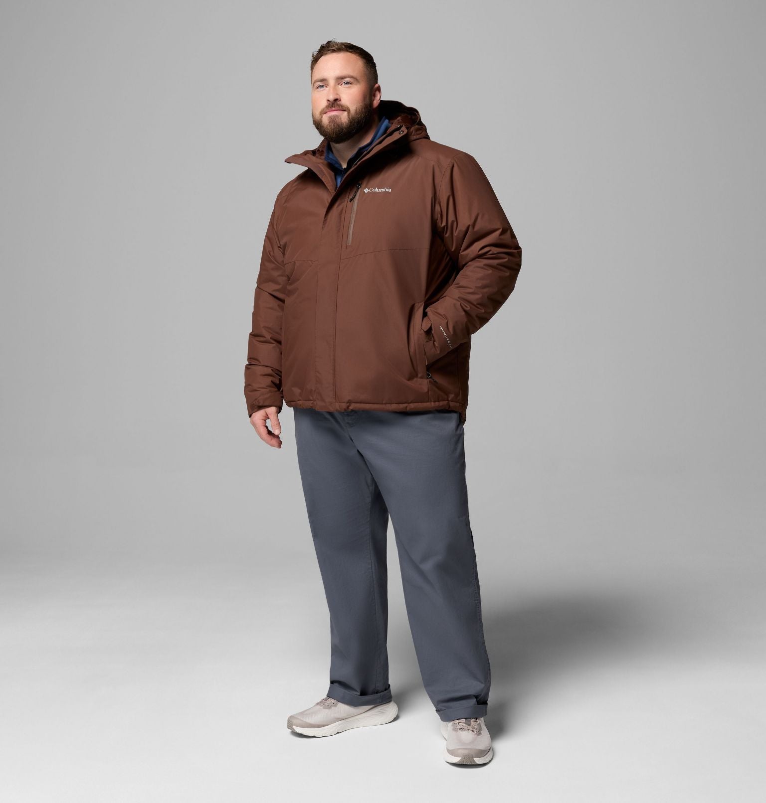 Columbia Men's Cascadian Peaks™ Insulated Jacket - Big - Tobacco