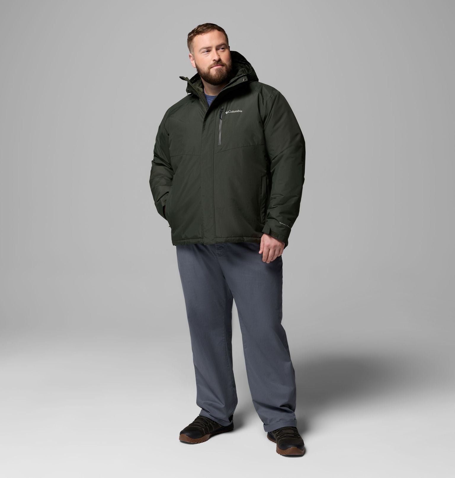 Columbia Men's Cascadian Peaks™ Insulated Jacket - Big -  Greenscape