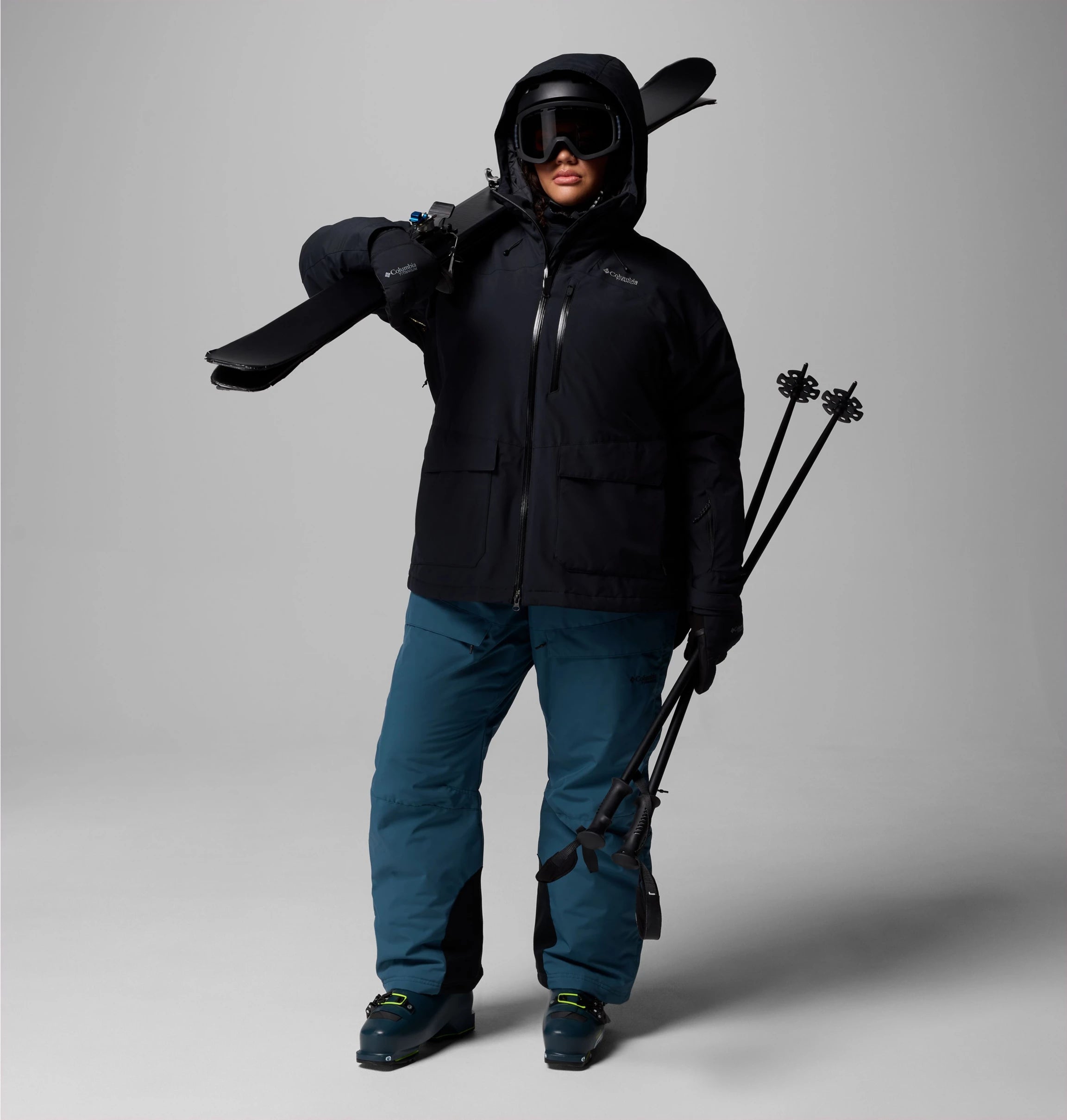 Columbia Women's Highland Summit™ III Insulated Jacket - Plus Size - Black