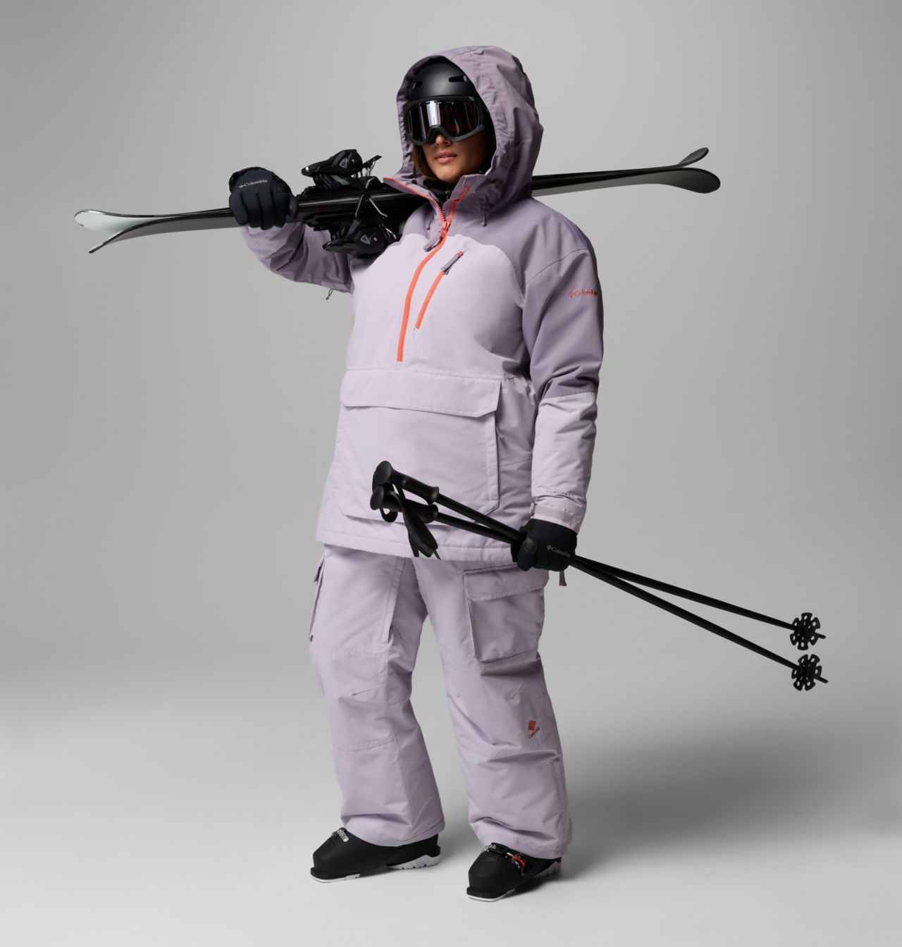 Columbia Women's Coreshot™ Anorak - Plus Size - Lavender Pearl, Shale Purple