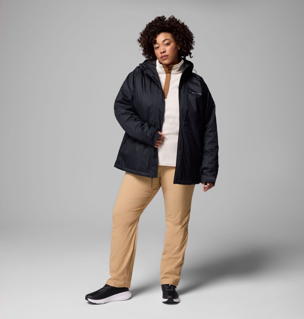 Columbia Women's Tipton Peak™ IV Insulated Jacket - Plus Size - Black