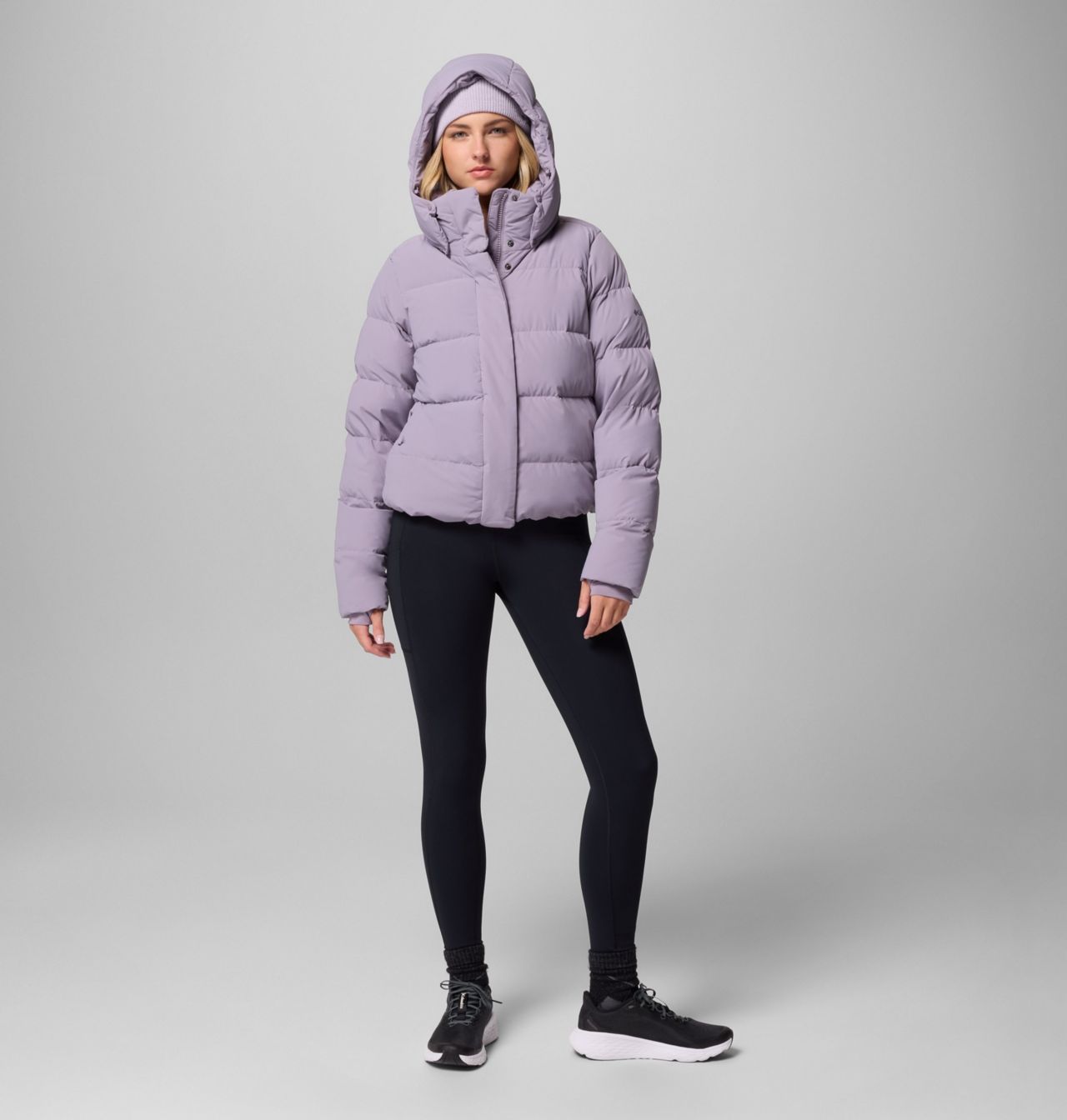 Columbia Women's Amaze Puff™ Hooded Jacket- Shale Purple