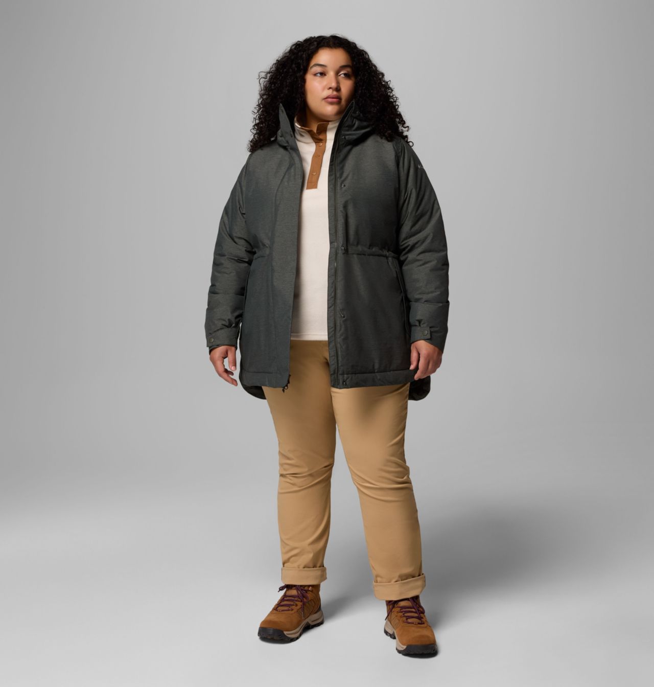 Columbia Women's Lillian Ridge™ Insulated Jacket - Plus Size - Greenscape