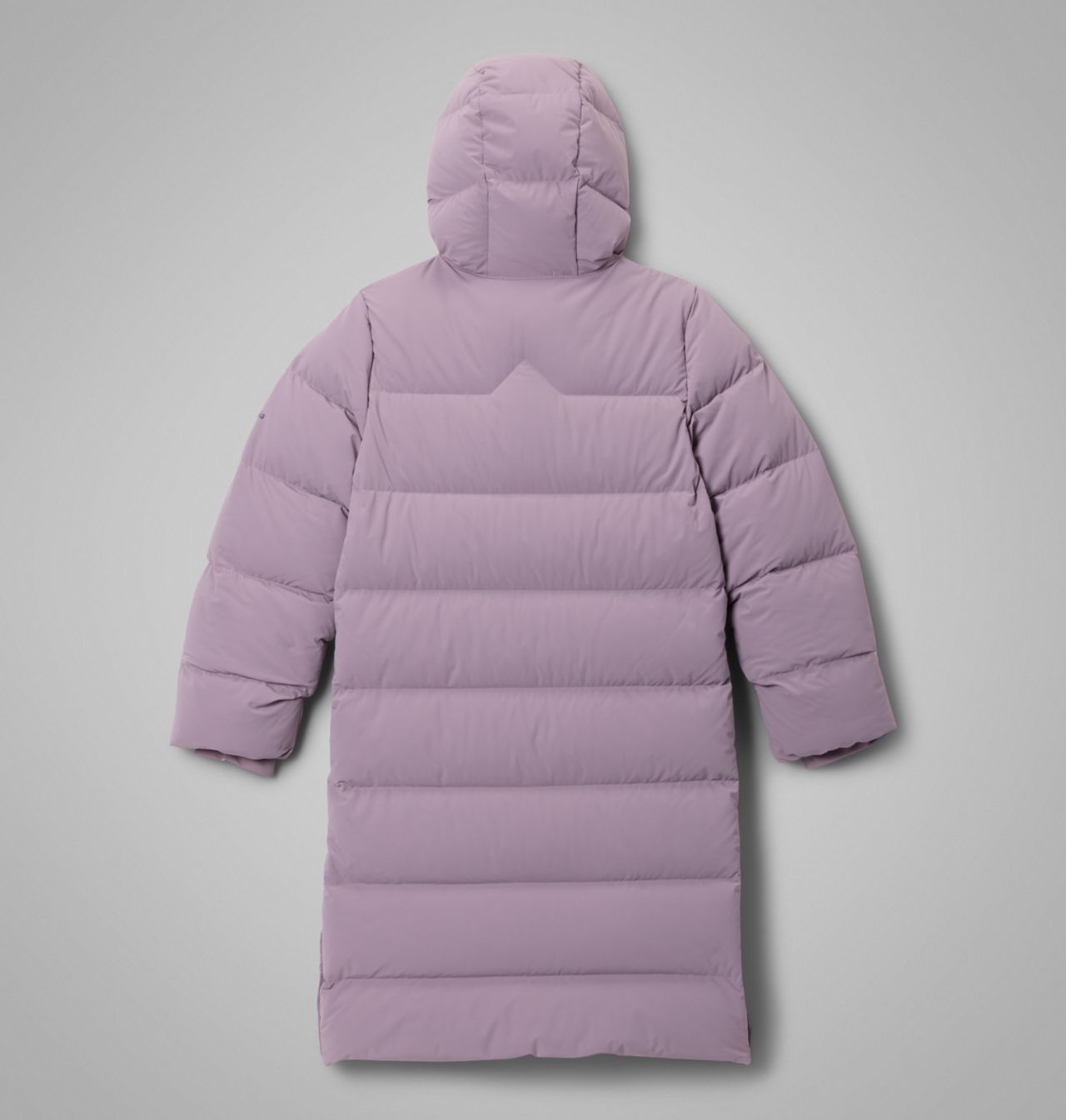 Columbia Girls' Amaze Puff™ Long Hooded Jacket-Shale Purple