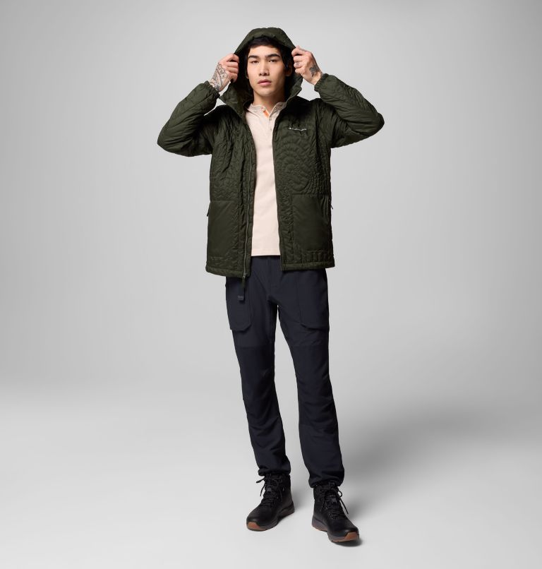 Columbia Men's Landroamer™ Quilted Hooded Jacket - Greenscape