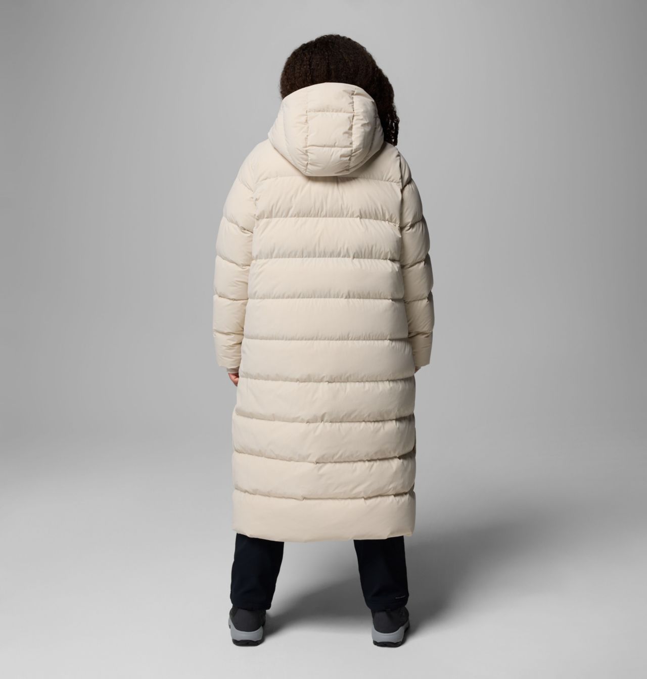 Columbia Women's Amaze Puff™ Long Hooded Jacket - Plus Size -  Dark Stone