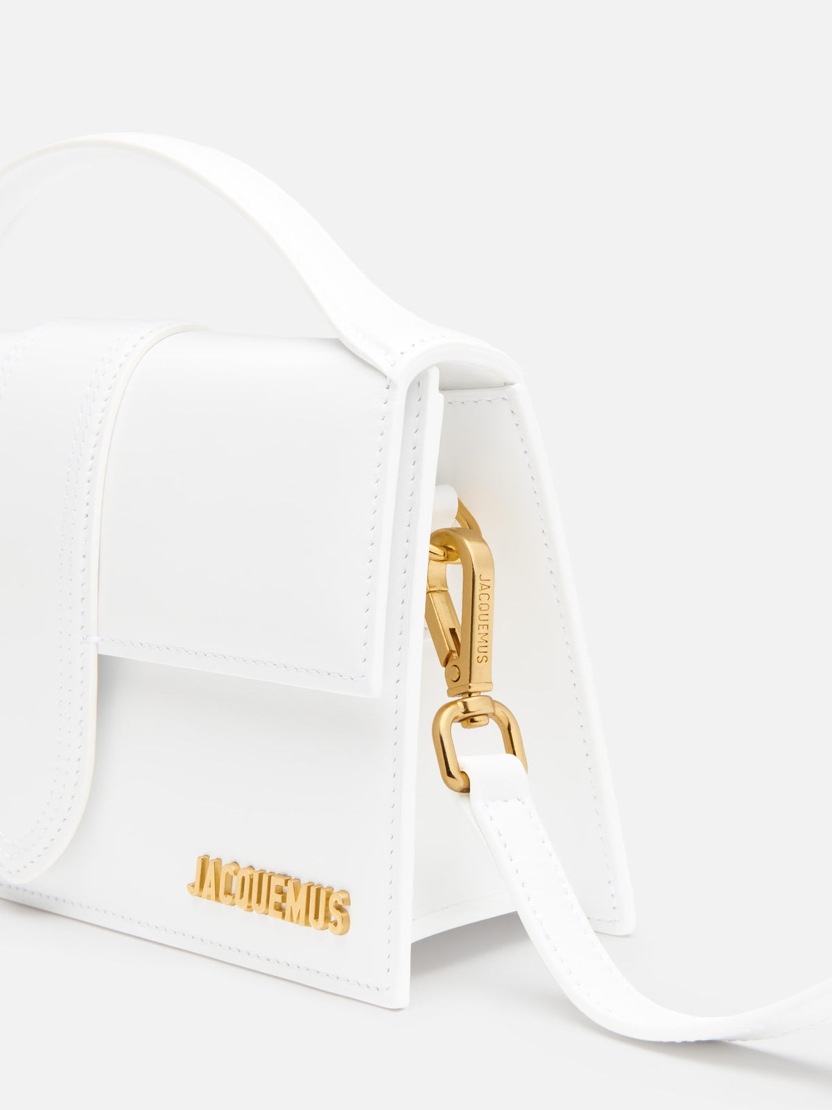 Jacquemus The large Bambino Bag  - White