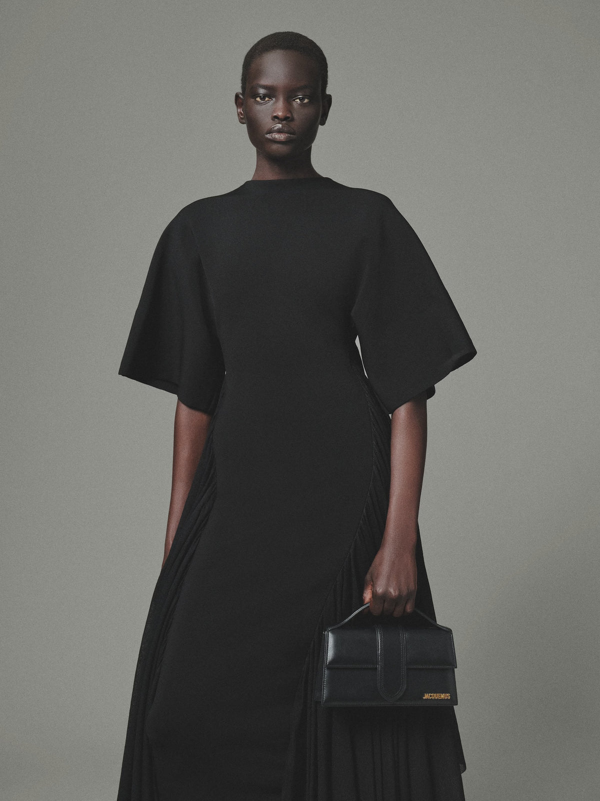 Jacquemus The large Bambino Bag - Black
