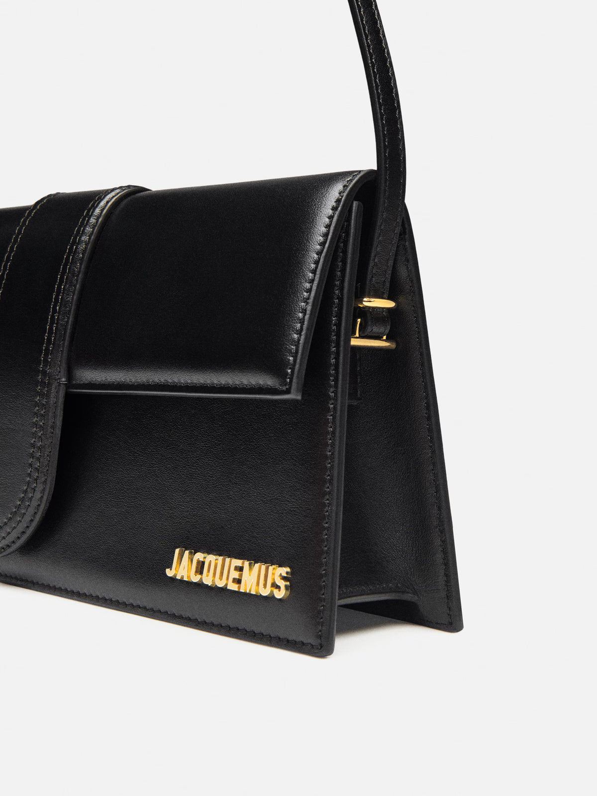 Jacquemus The Long  Bambino Bag  -  Black