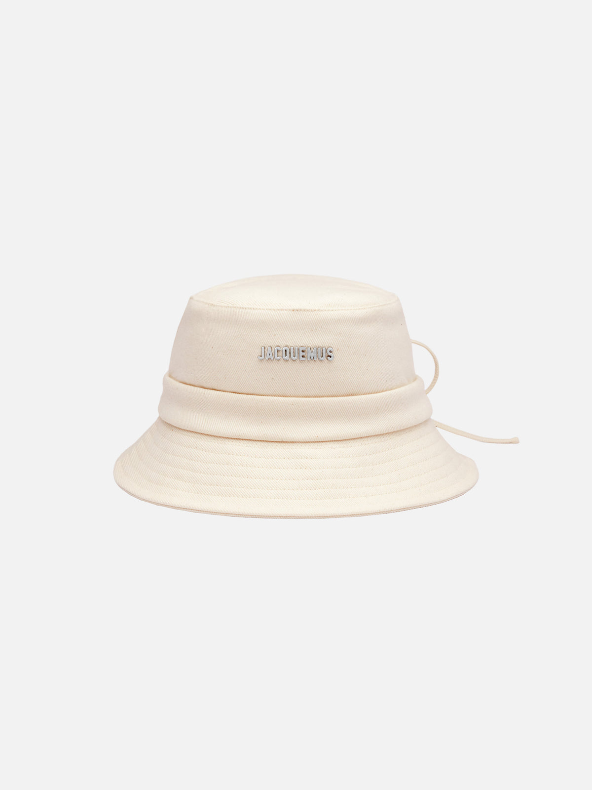 JACQUEMUS Unisex The Gadjo Bucket Hat- : Off-White