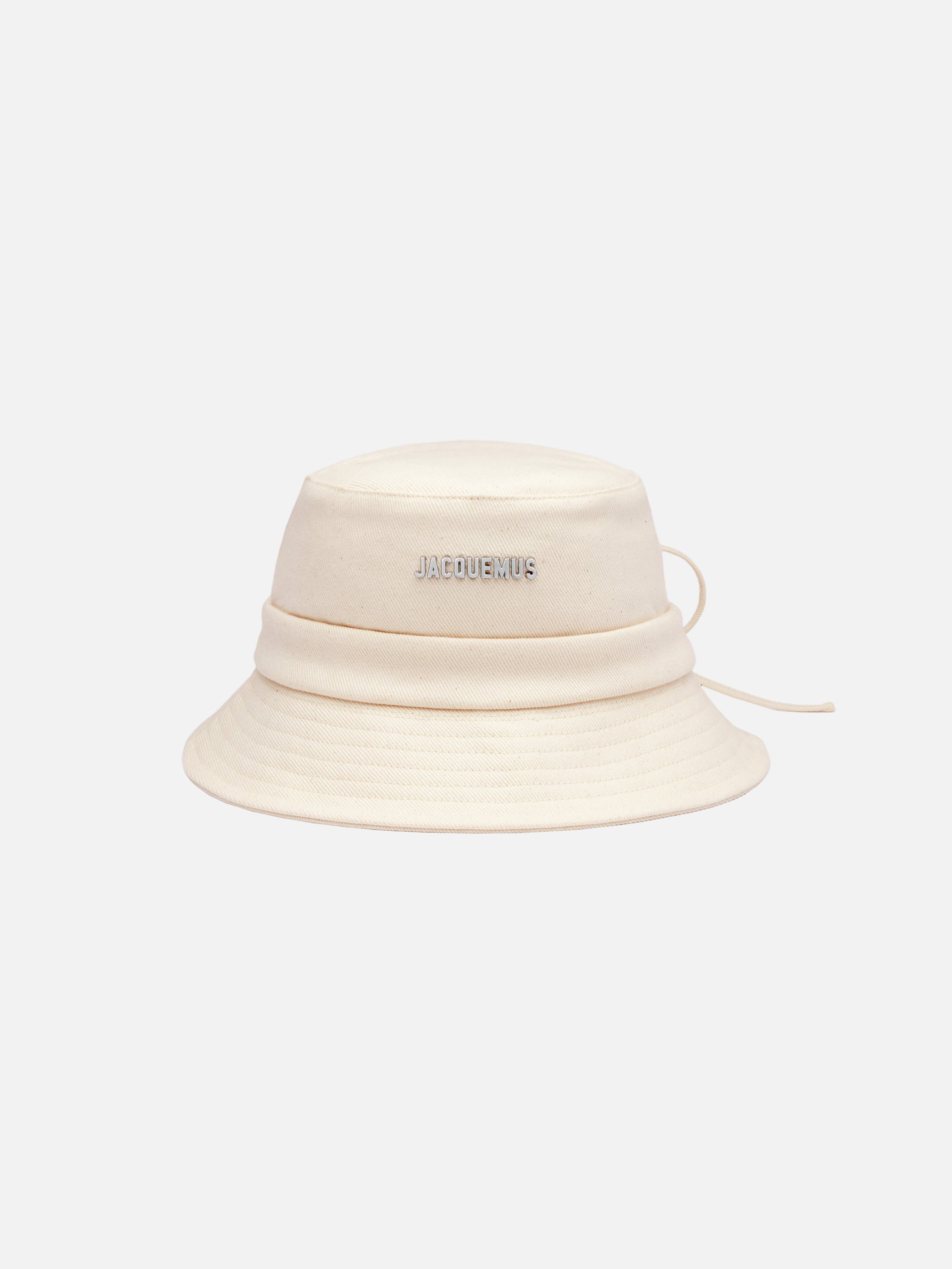 JACQUEMUS Unisex The Gadjo Bucket Hat- : Off-White – Kanadadan Kapına