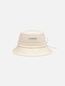 JACQUEMUS Unisex The Gadjo Bucket Hat- : Off-White