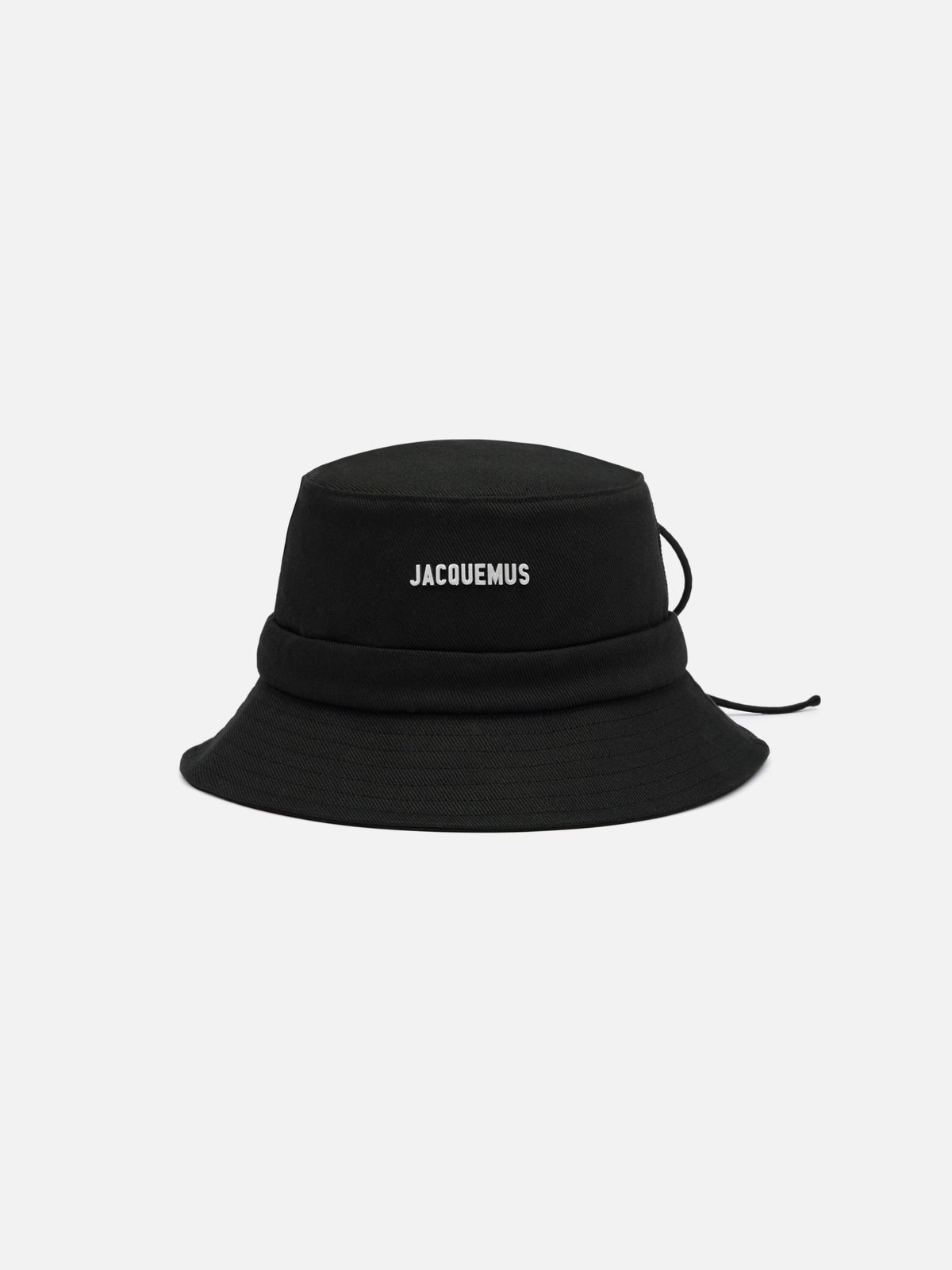 JACQUEMUS Unisex The Gadjo Bucket Hat- Black