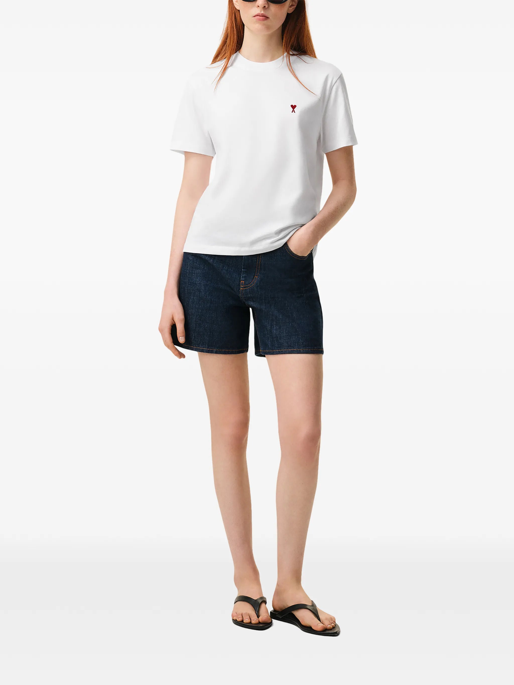 Ami Paris White T-Shirt