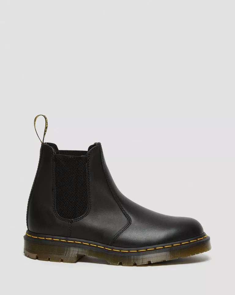 Dr. Martens Women 2976 Slip Resistant Leather Chelsea Boots - Black — Industrial Full Grain