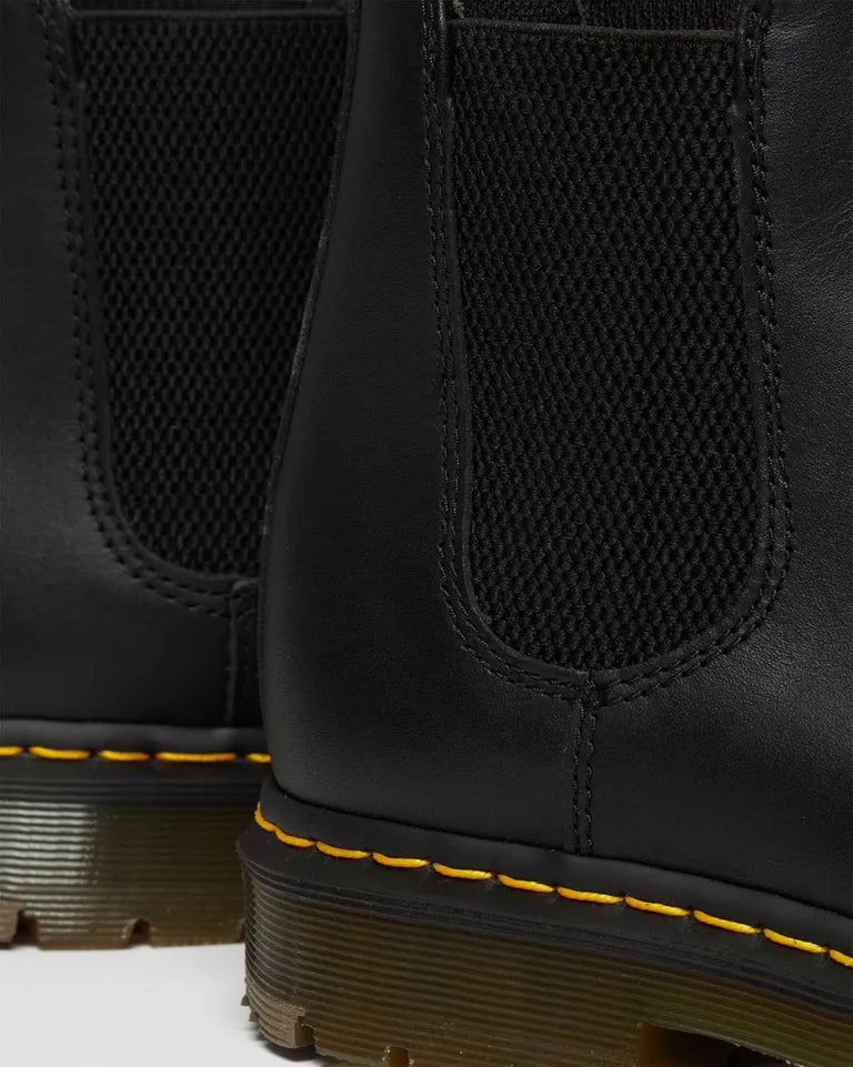 Dr. Martens Women 2976 Slip Resistant Leather Chelsea Boots - Black — Industrial Full Grain