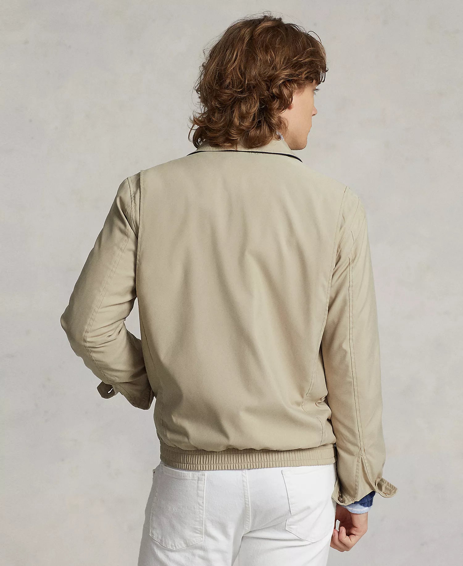 Ralph Lauren Men's Lightweight Windbreaker-Khaki