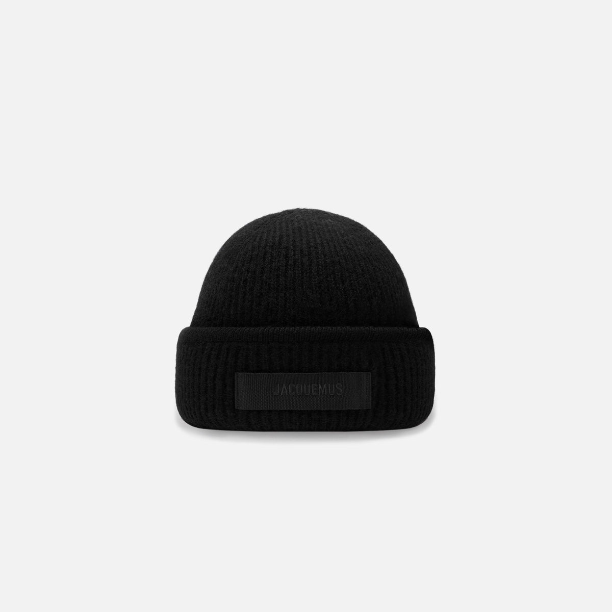JACQUEMUS 'The Gros Grain' Beanie - Black