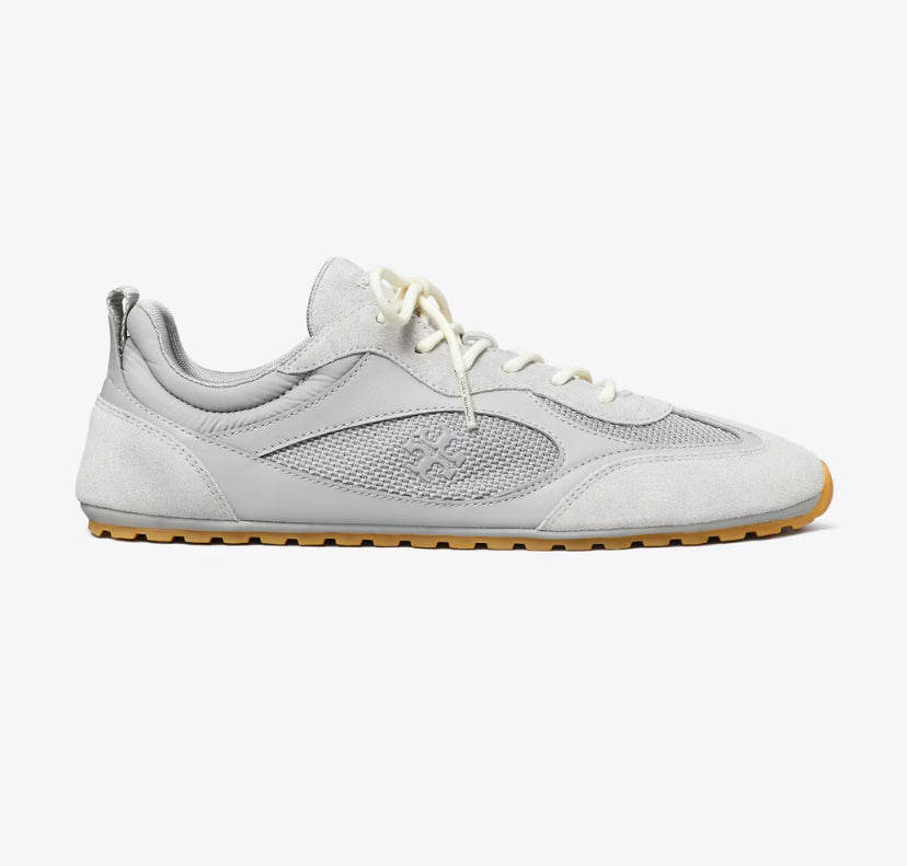 TORY BURCH FIELD SNEAKER - Loutre Gray