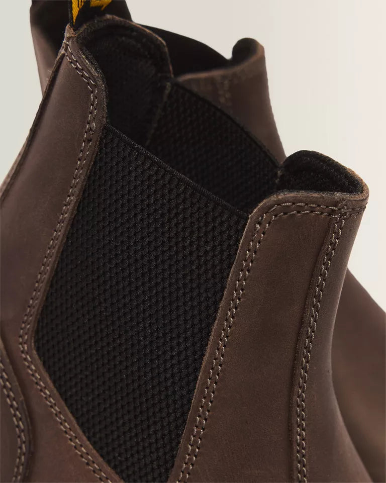 Dr. Martens Men Embury Crazy Horse Leather Casual Boots  -  Brown — Crazy Horse