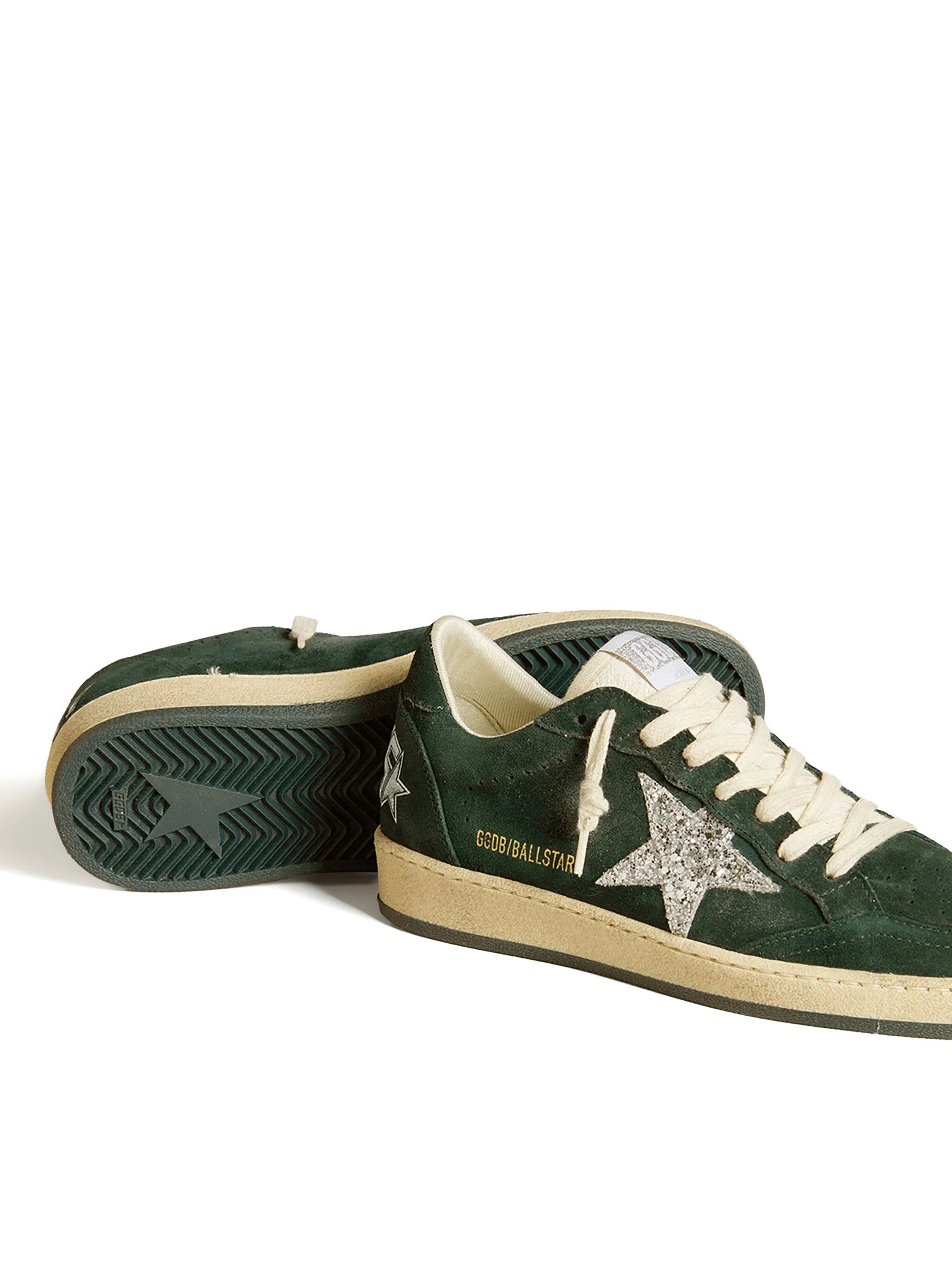 Golden Goose  Ball Star Suede Sneakers