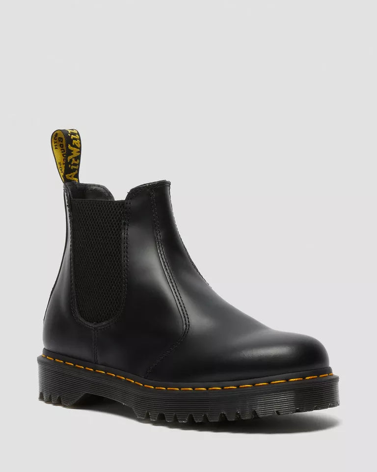 Dr. Martens Unisex  2976 Bex Smooth Leather Chelsea Boots - Black — Smooth Leather