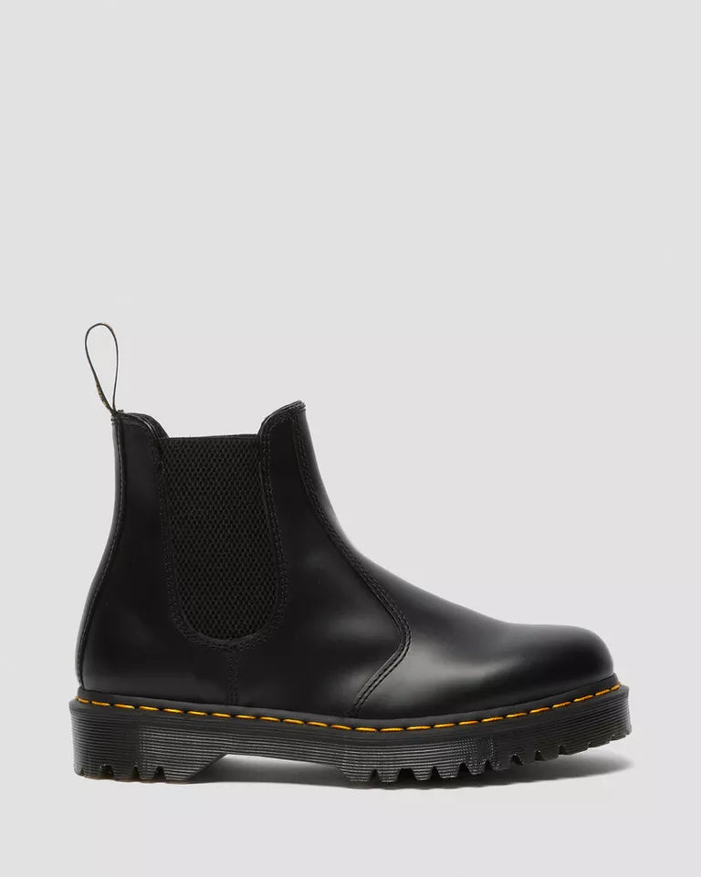 Dr. Martens Unisex  2976 Bex Smooth Leather Chelsea Boots - Black — Smooth Leather