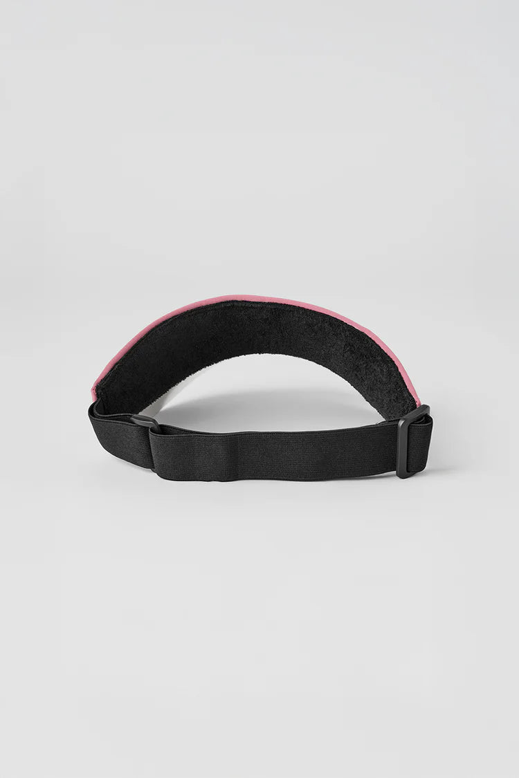 Alo Yoga Airlift Solar Visor  -  Pink Wild Rose