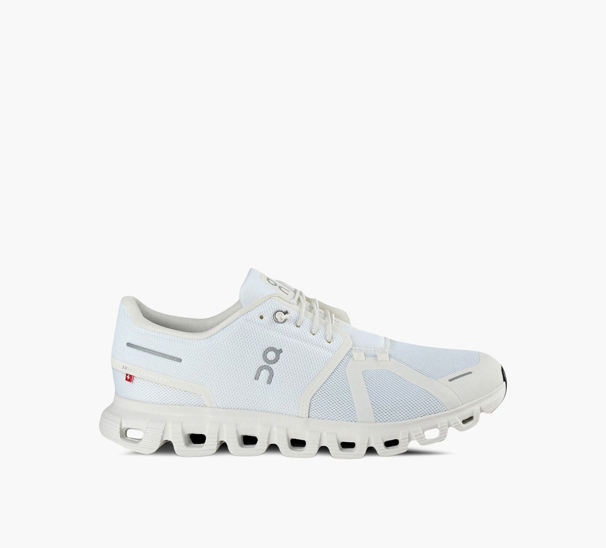 On Cloud Men Cloud 6 Wide  -  WHITE/WHITE