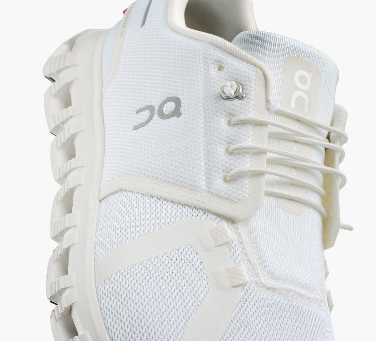 On Cloud Men Cloud 6 Wide  -  WHITE/WHITE