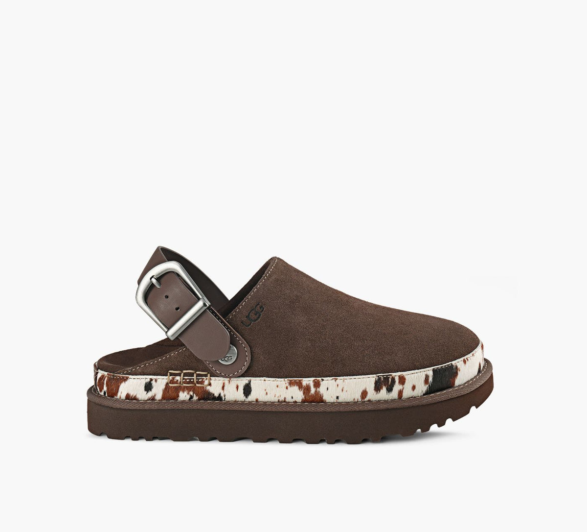 UGG GOLDENSTAR WESTERN CLOG-BURNT CEDAR