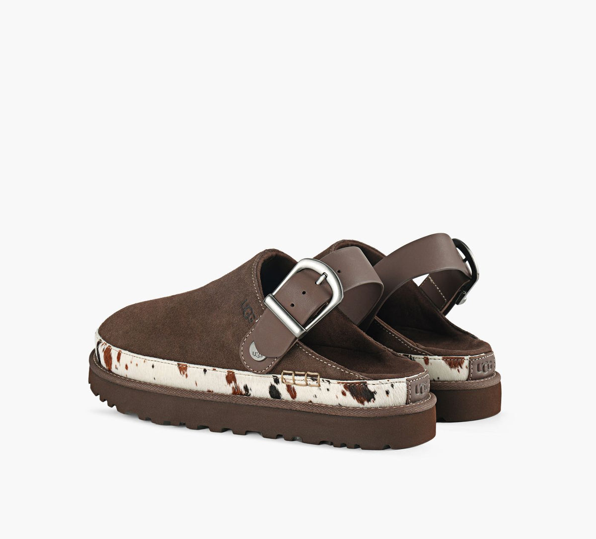 UGG GOLDENSTAR WESTERN CLOG-BURNT CEDAR
