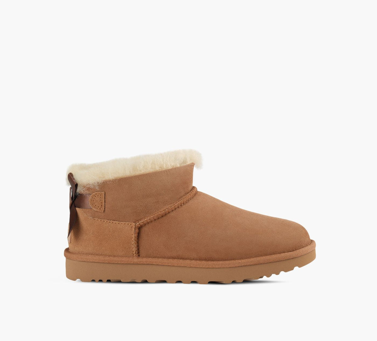 Ugg Women's ULTRA MINI BAILEY BOW-CHESTNUT