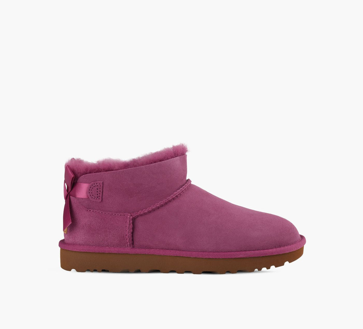Ugg Women's ULTRA MINI BAILEY BOW-DARK WINTERBERRY