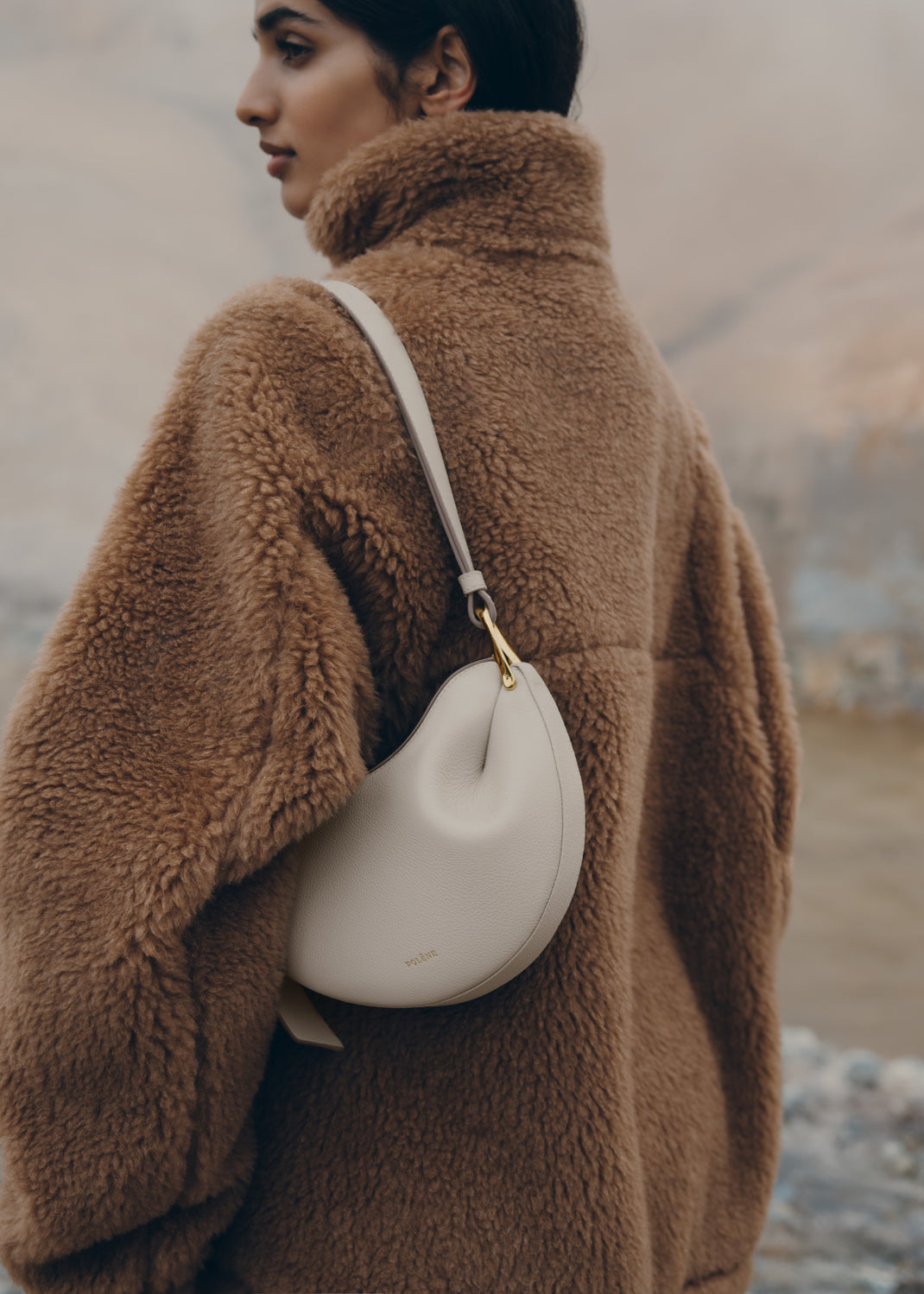 Polene Tonca Edition Textured Chalk