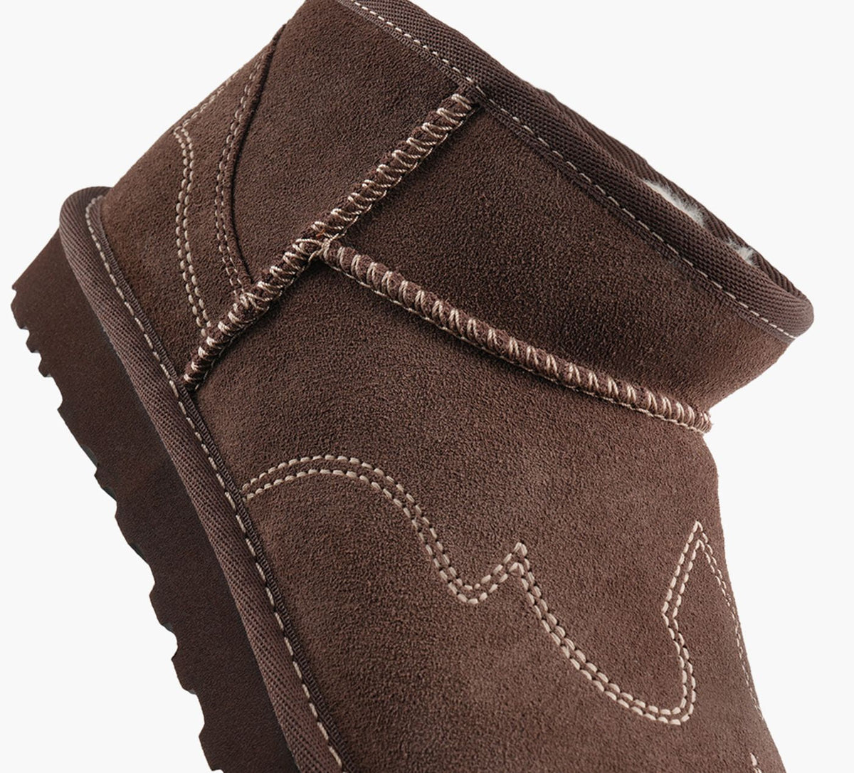 Ugg Women’s CLASSIC ULTRA MINI WESTERN-BURNT CEDAR