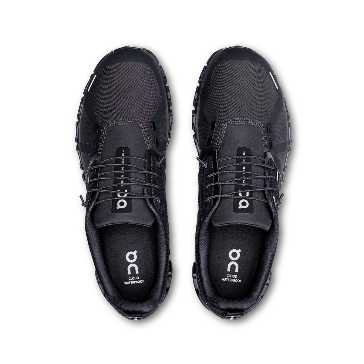 ON Cloud Men Cloud 6 Waterproof  -  Black | Black