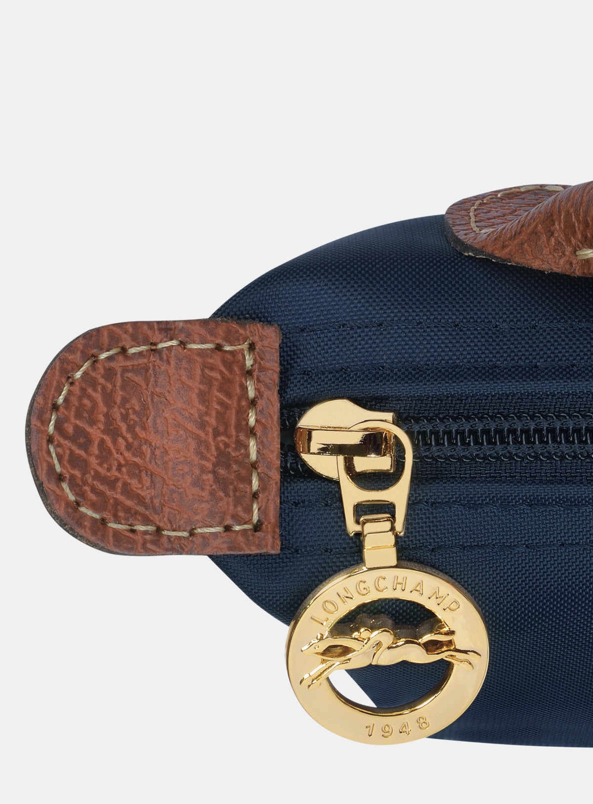 Longchamp Le Pliage Original Pouch With Handle - Navy
