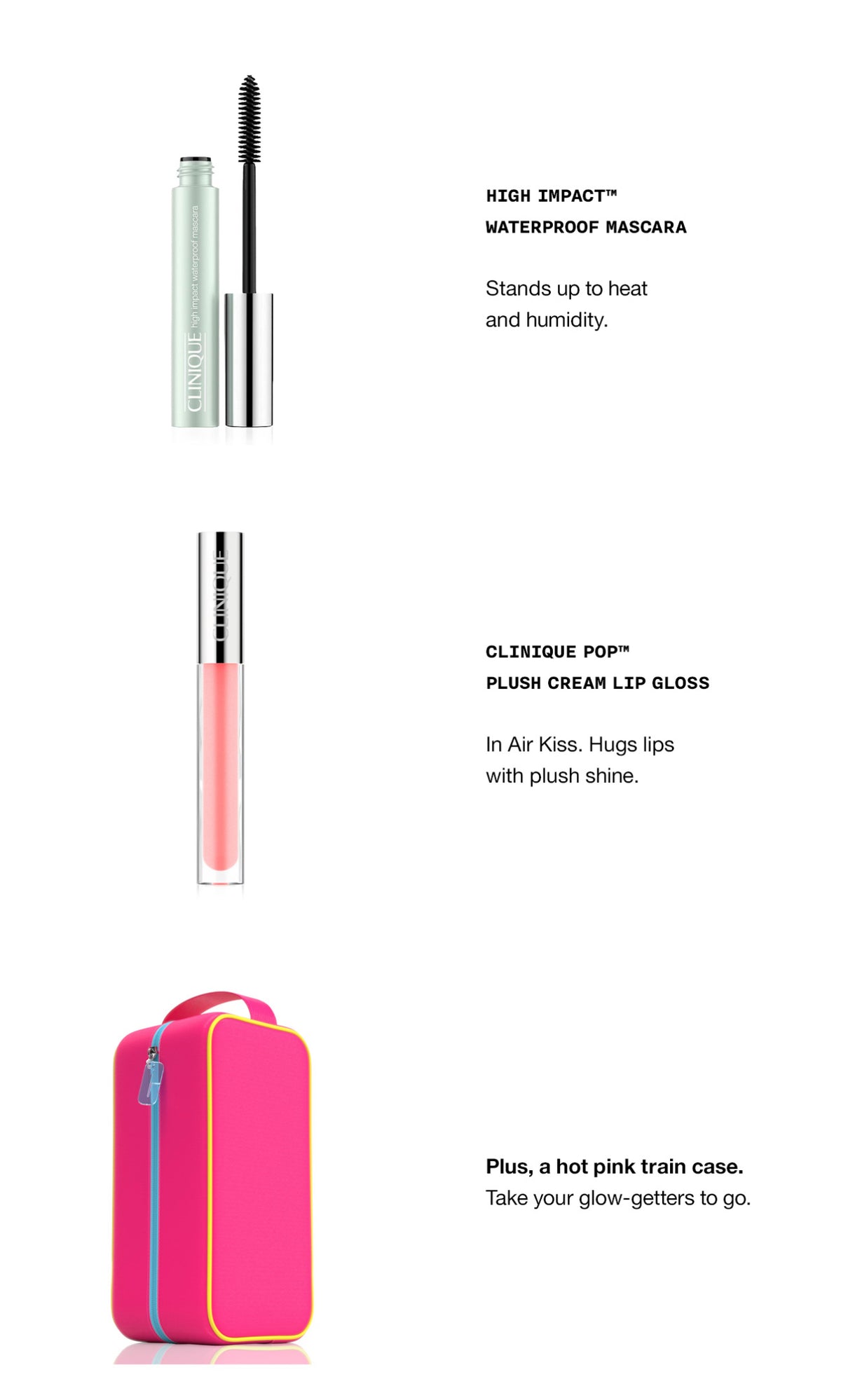 CLINIQUE Vacation Glow Essentials Set