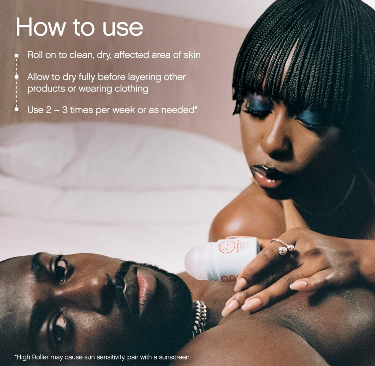 Topicals High Roller Ingrown Hair Tonic with AHA and BHA