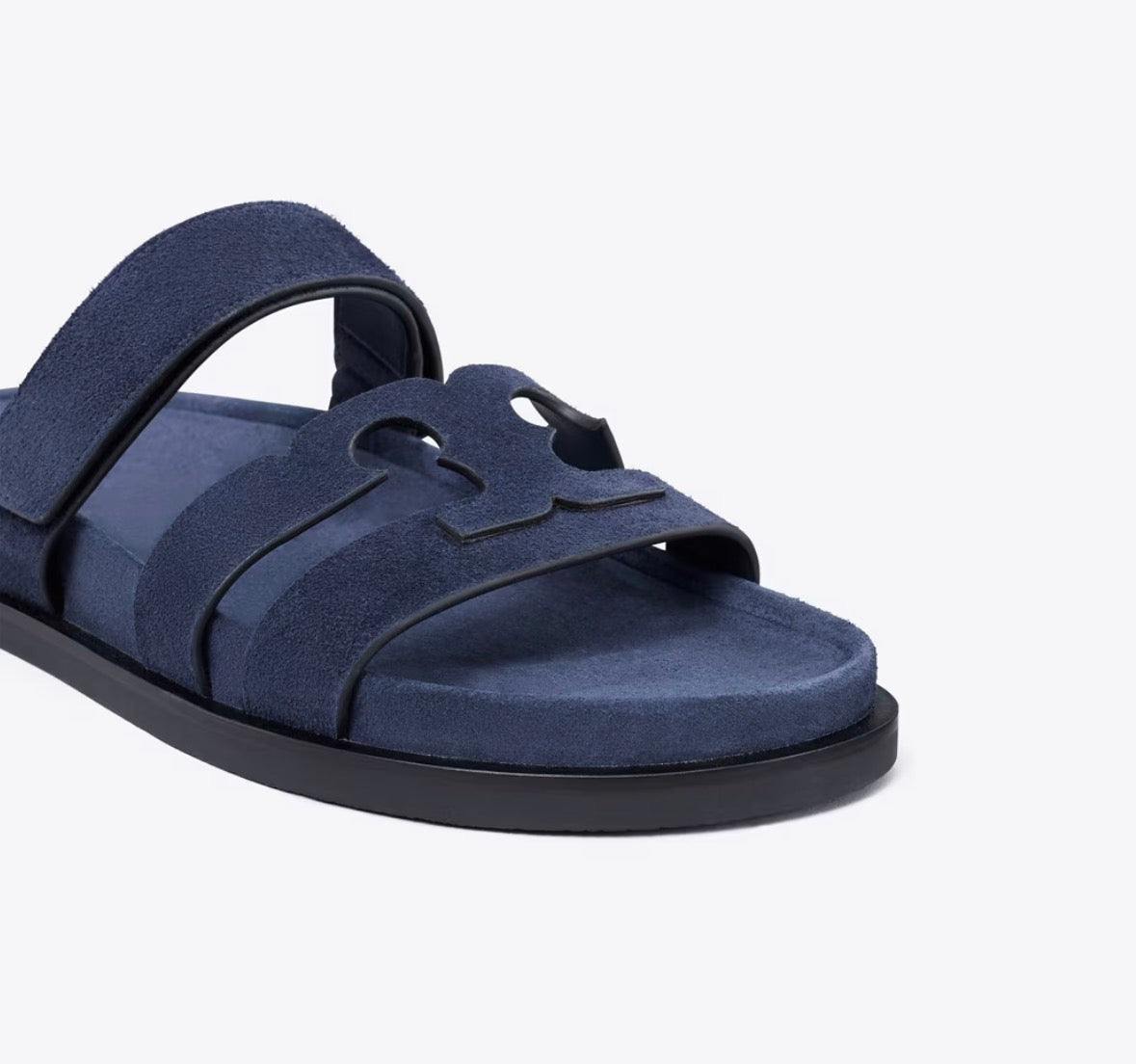 TORY BURCH INES SPORT SLIDE  - new navy