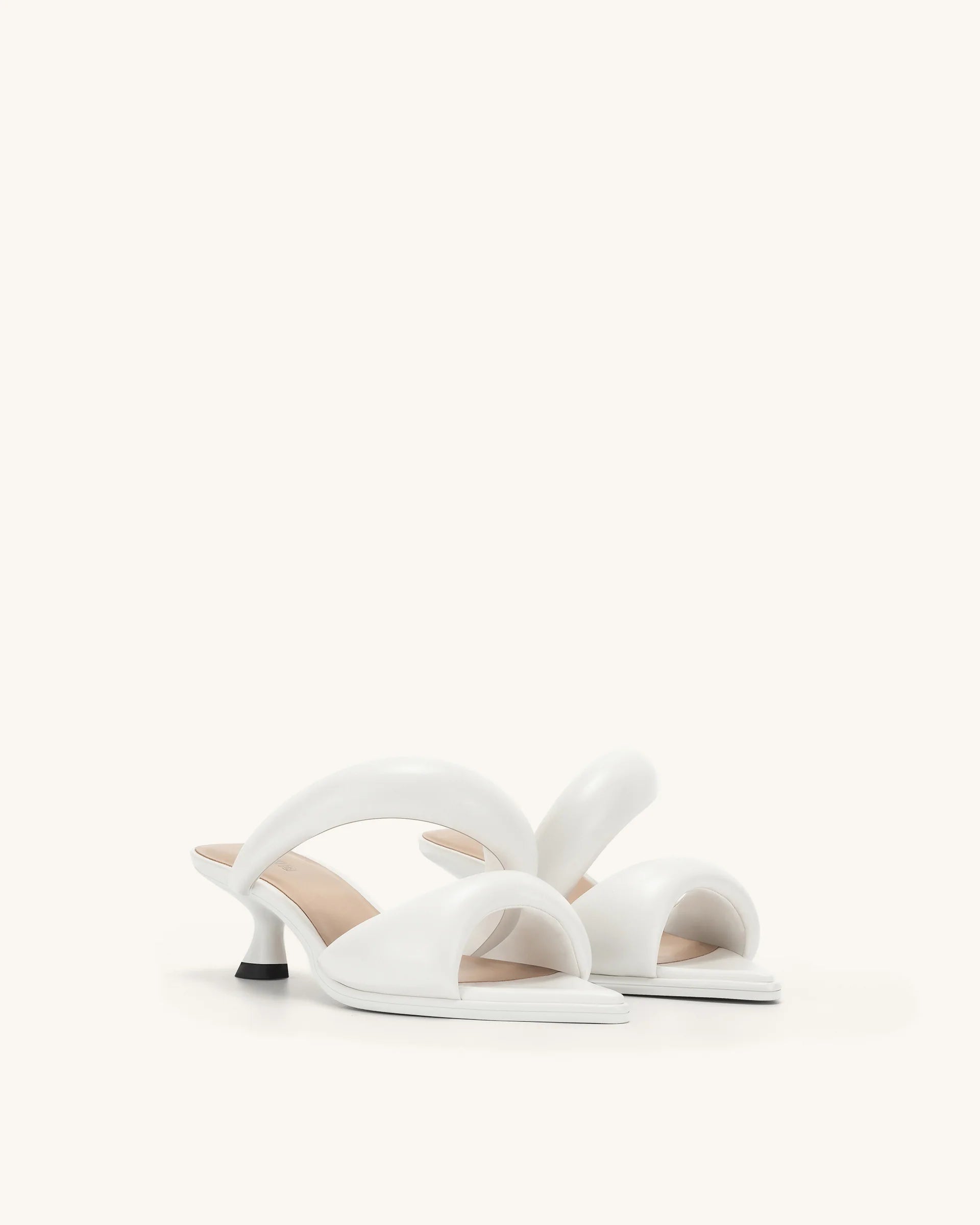 JW PEI Sara Mule - White