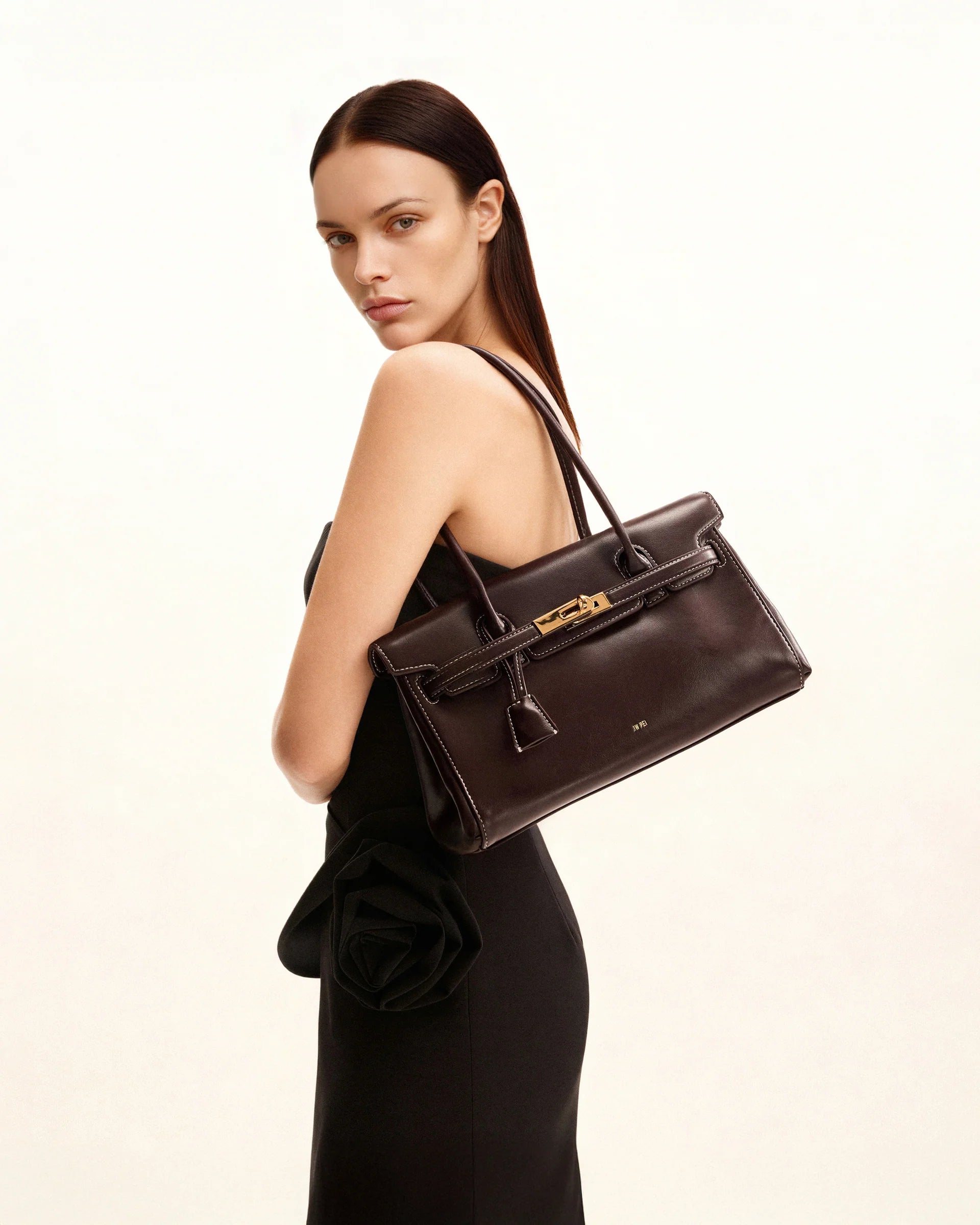 JW PEI Yara Shoulder Bag - Dark Brown