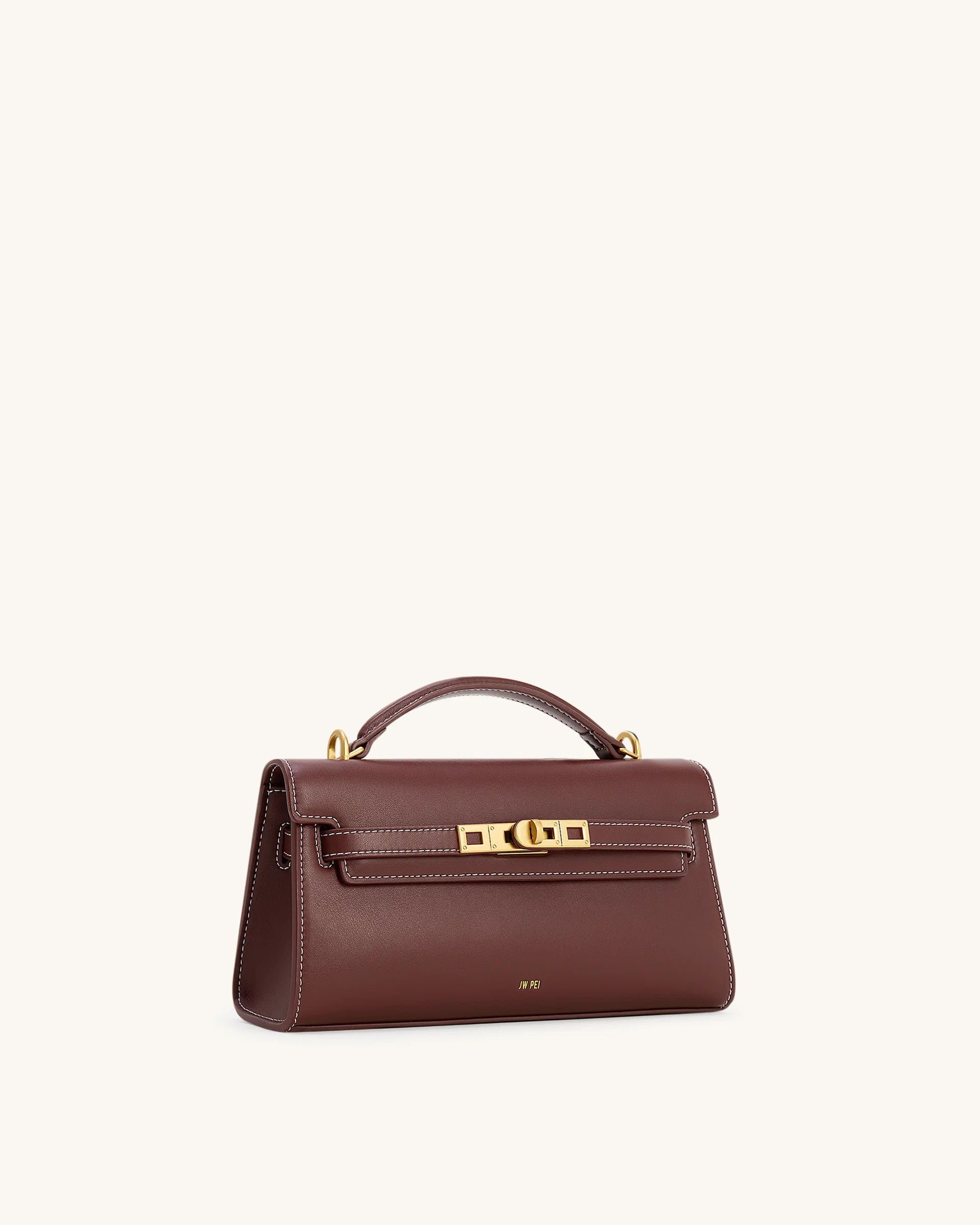 JW PEI Noor Top Handle Bag - Reddish Brown